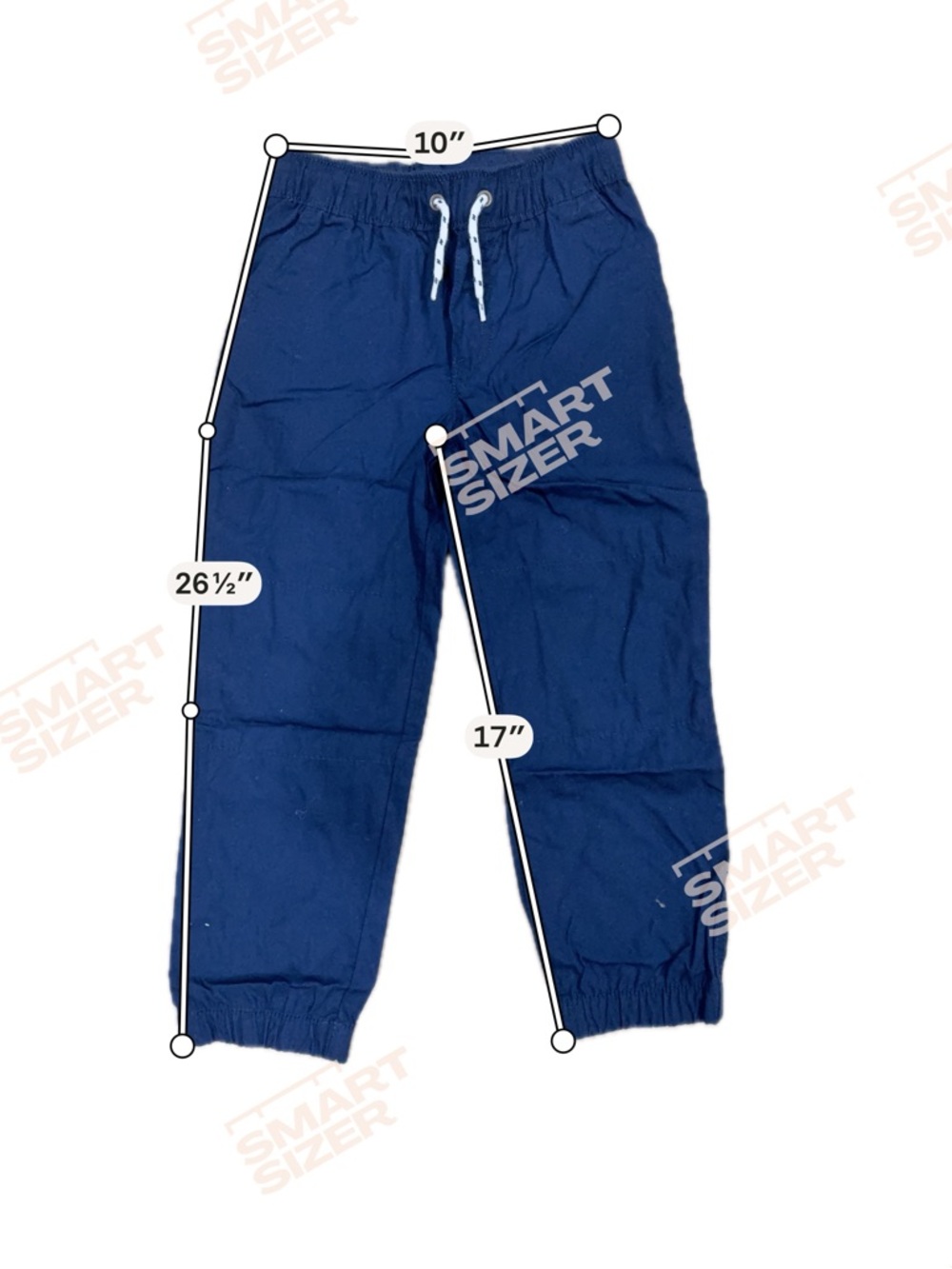 Carter's Navy Blue Kids Jogger Pants with Drawstring - Picture 2 of 3